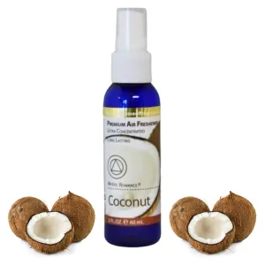 1 Air Freshener Car Spray Coconut Scented  Long Lasting Home Odor Eliminator 2oz