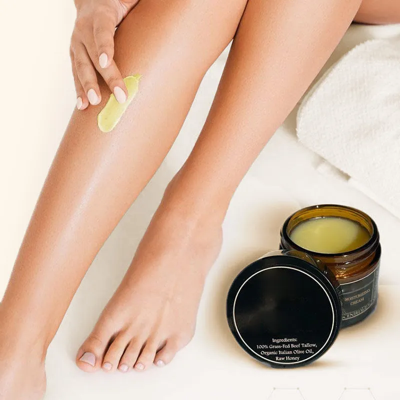 2025 HOT SALE 50% OFFOrganic Beef Tallow Balm with Honey  Moisturizing Cream