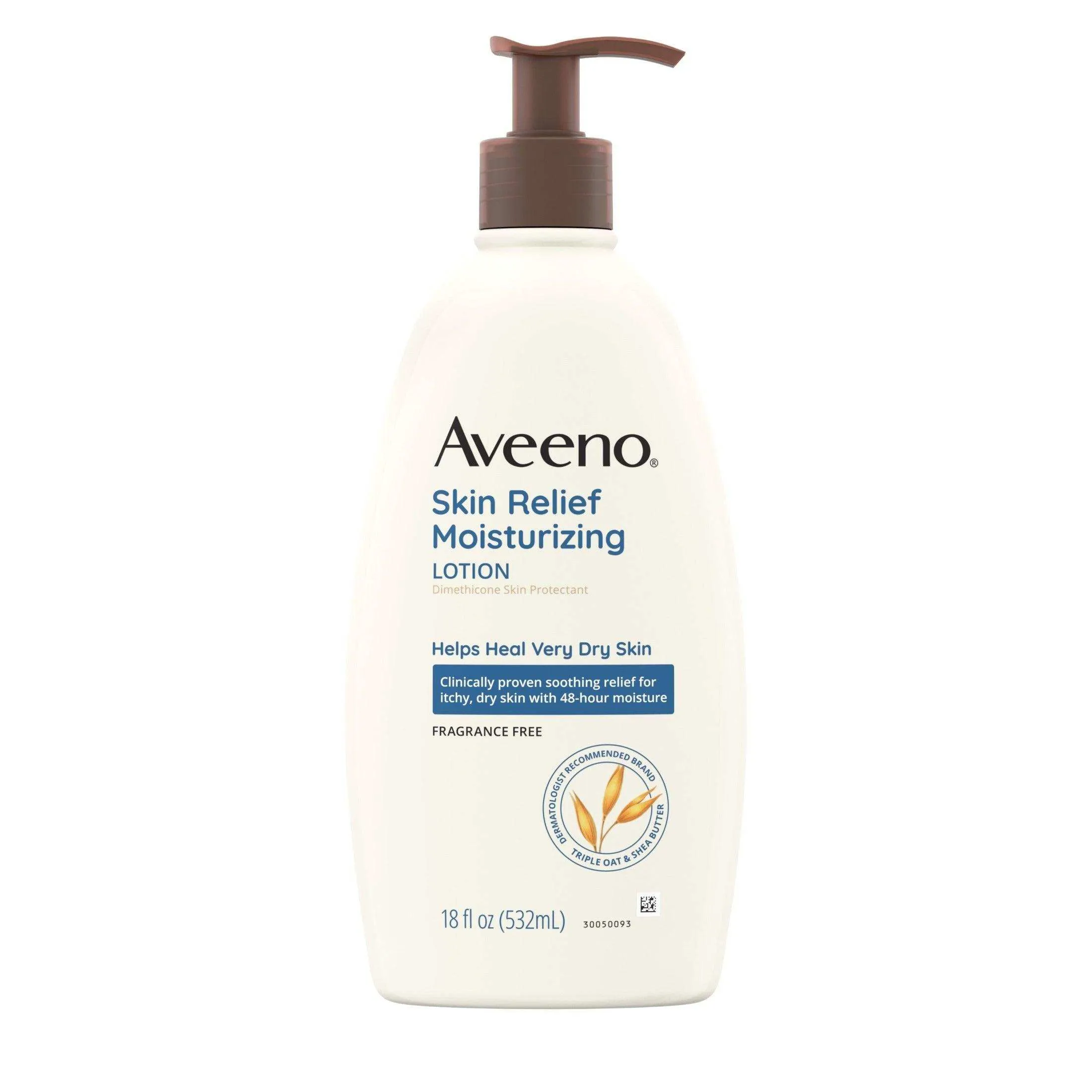 Aveeno Skin Relief Moisturizing Body Lotion with Oat & Shea Butter for Very Dry Skin - 18oz