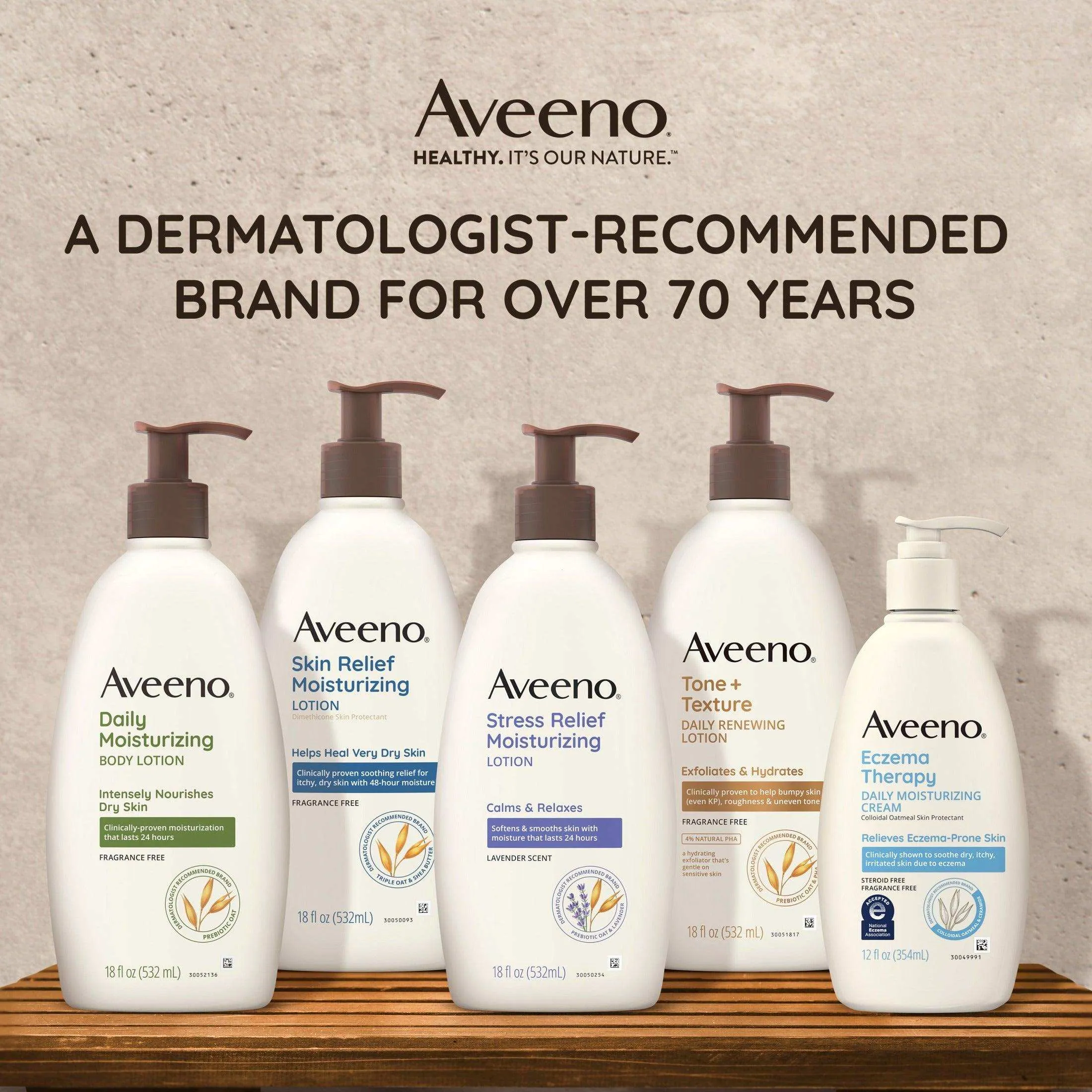 Aveeno Skin Relief Moisturizing Body Lotion with Oat & Shea Butter for Very Dry Skin - 18oz