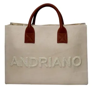 Bianca Pearl Customizable Beaded Tote