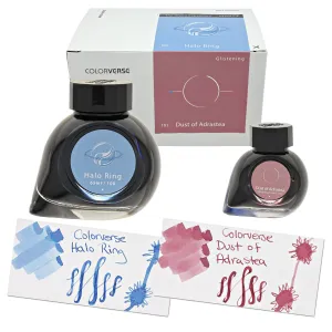 Colorverse Season 8 The Grand Expedition Bottled Ink in Halo Ring & Dust of Adrastea Glistening - Set of 2 (65ml 15ml)
