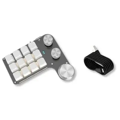 Customizable 12 Key Rgb Mechanical Keypad