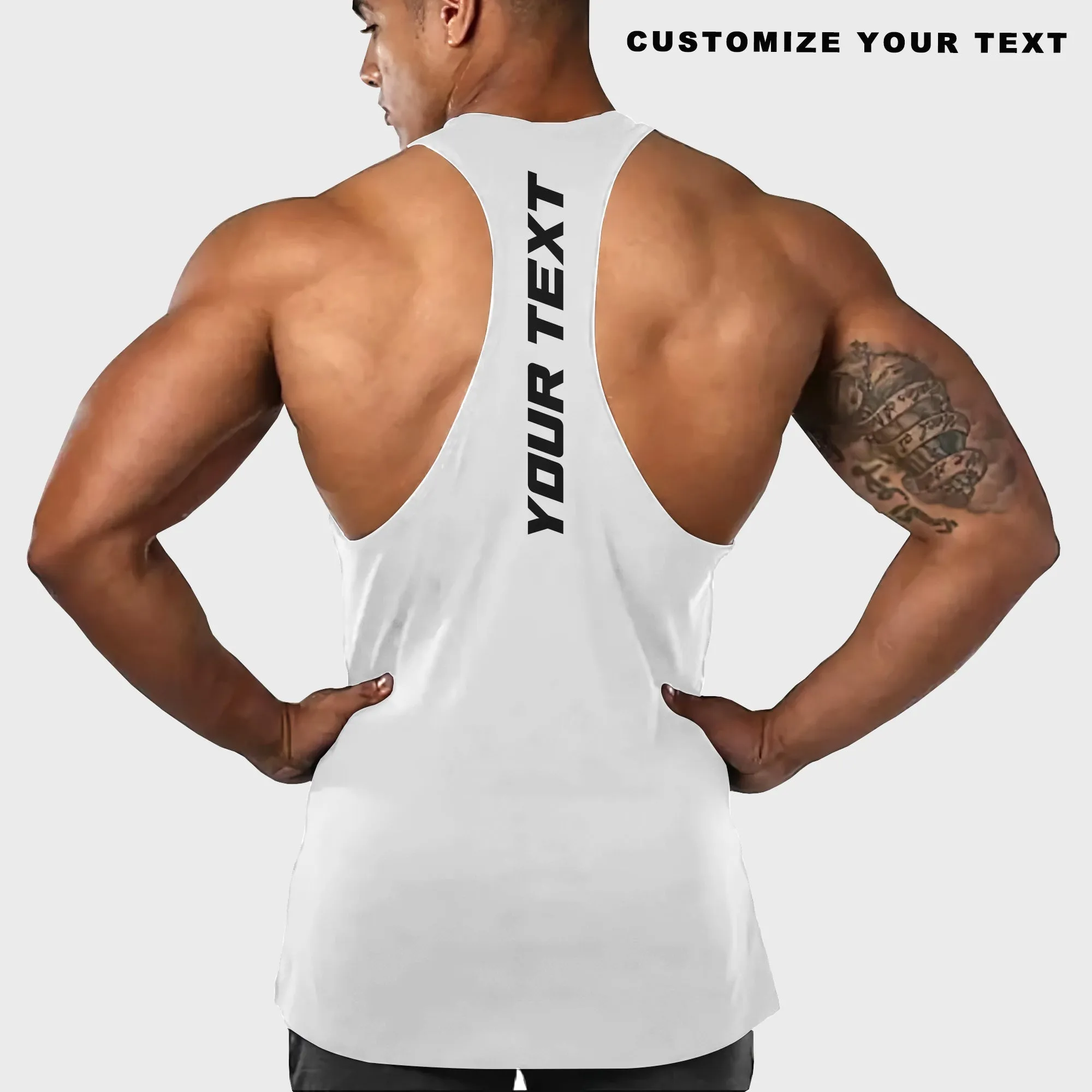 Customizable Bodybuilding Racerback Tank Top- AA03996