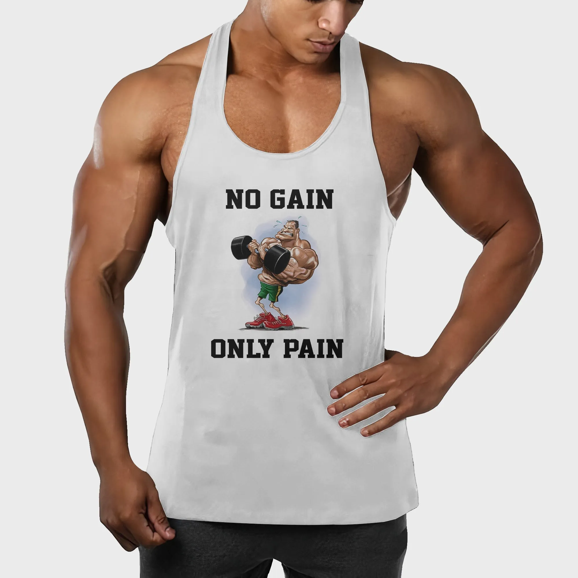 Customizable Bodybuilding Racerback Tank Top- AA03996