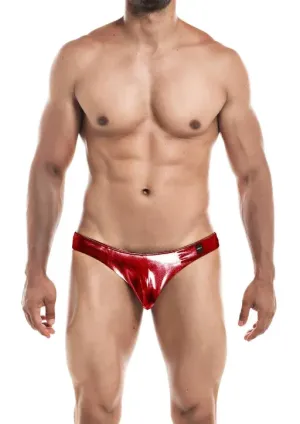 CUT FOR MEN LOW RISE BIKINI RED LARGE