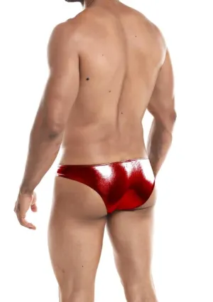 CUT FOR MEN LOW RISE BIKINI RED X LARGE