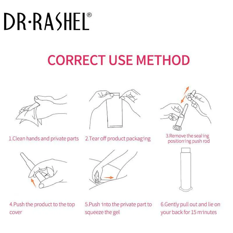 Dr.Rashel 3ml x 3pc Feminine Tightening whitening Moisturizing Gel DRL- 1542