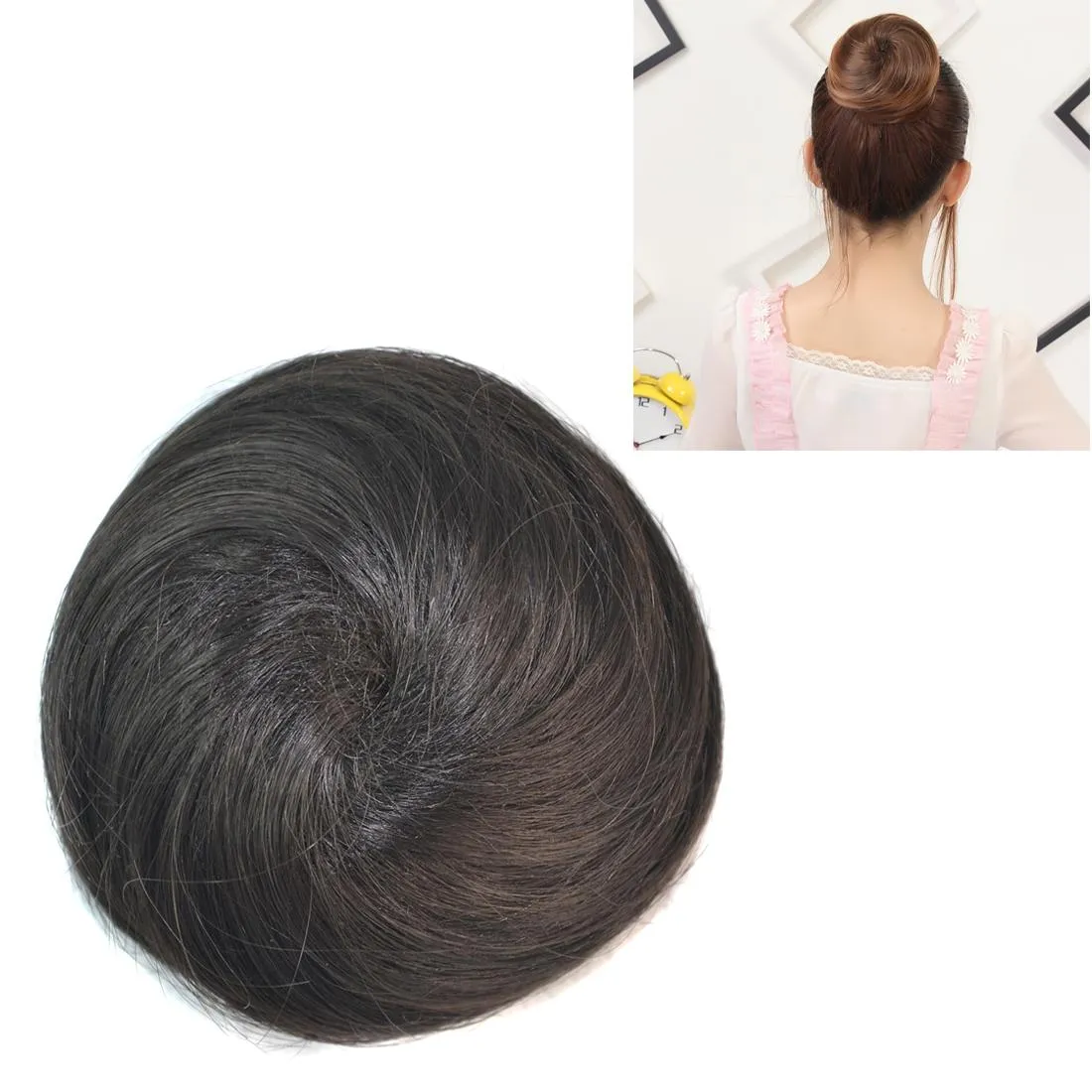 Flower Bun Hair Disk Set - Compact and Colourful