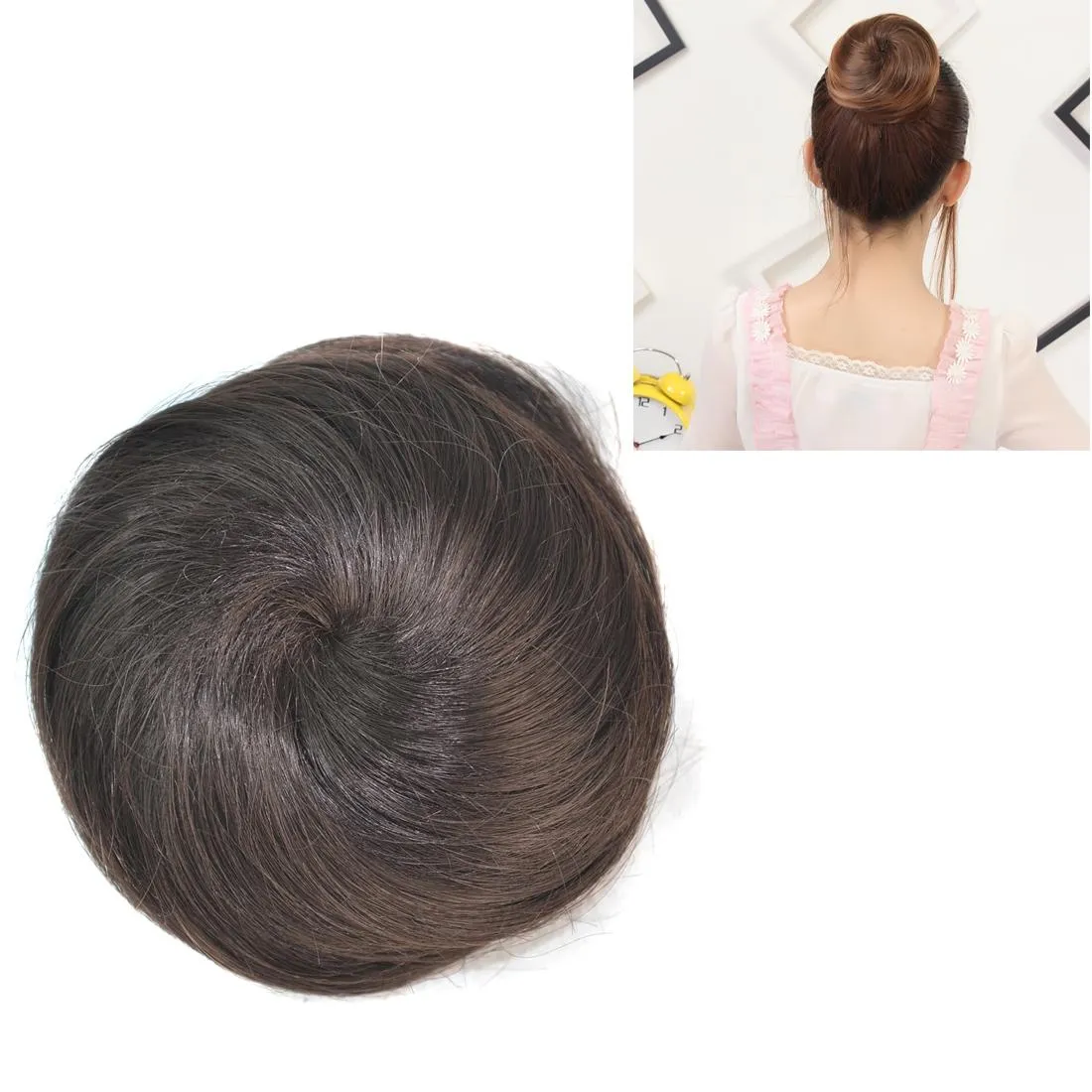 Flower Bun Hair Disk Set - Compact and Colourful