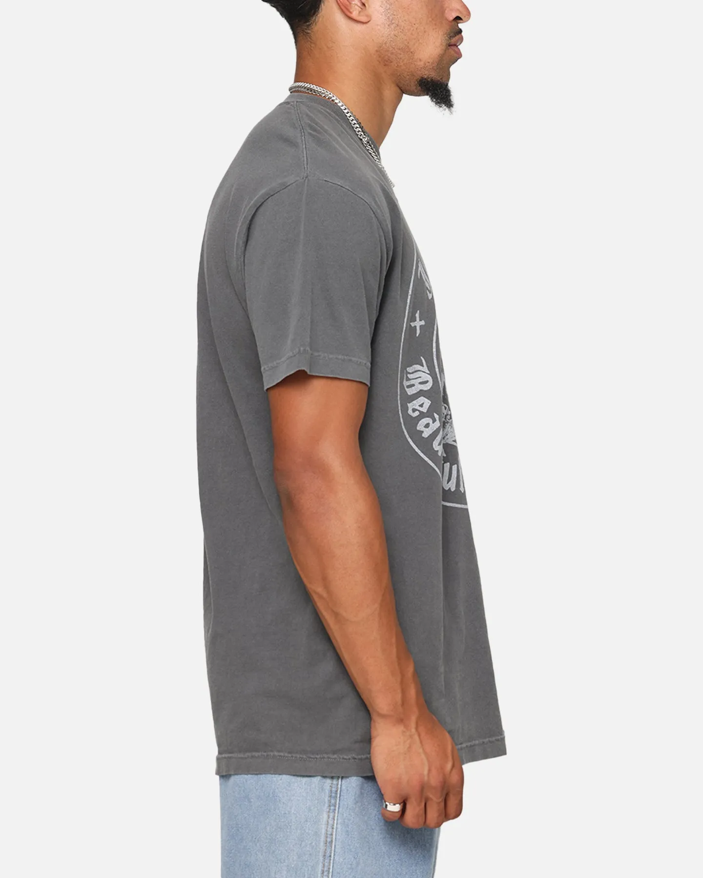 Jelly Roll Beautifully Broken Badge T-Shirt Faded Black