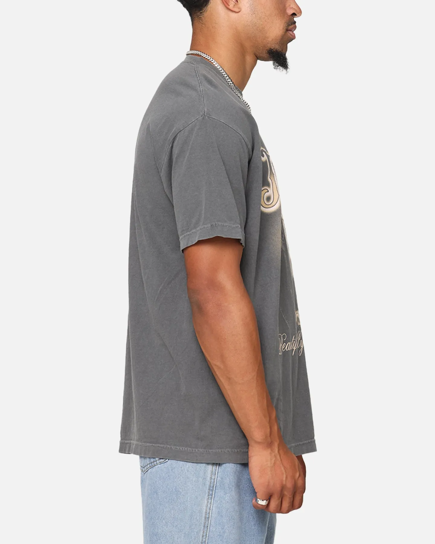 Jelly Roll Beautifully Broken Glow T-Shirt Faded Black