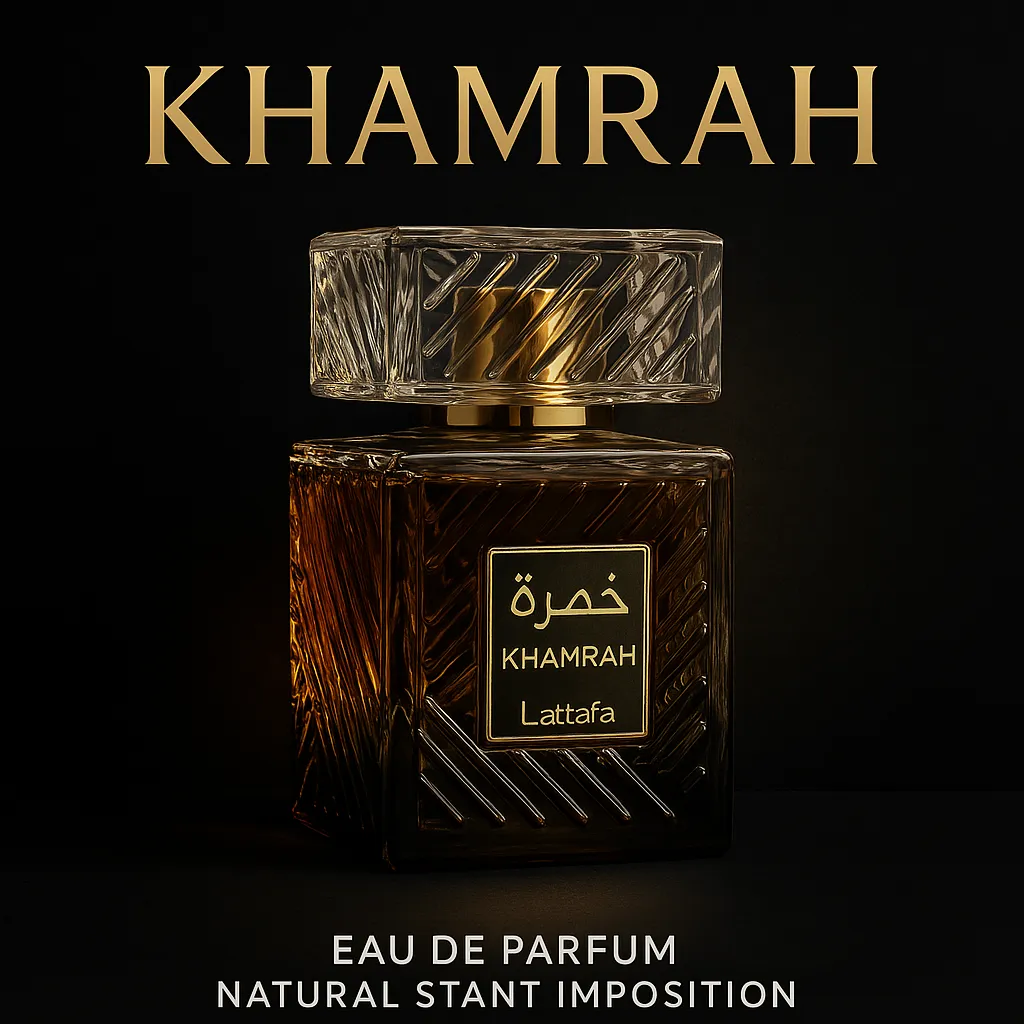 Khamrah Original Perfume for Men - Long-Lasting Arabic Woody Fragrance