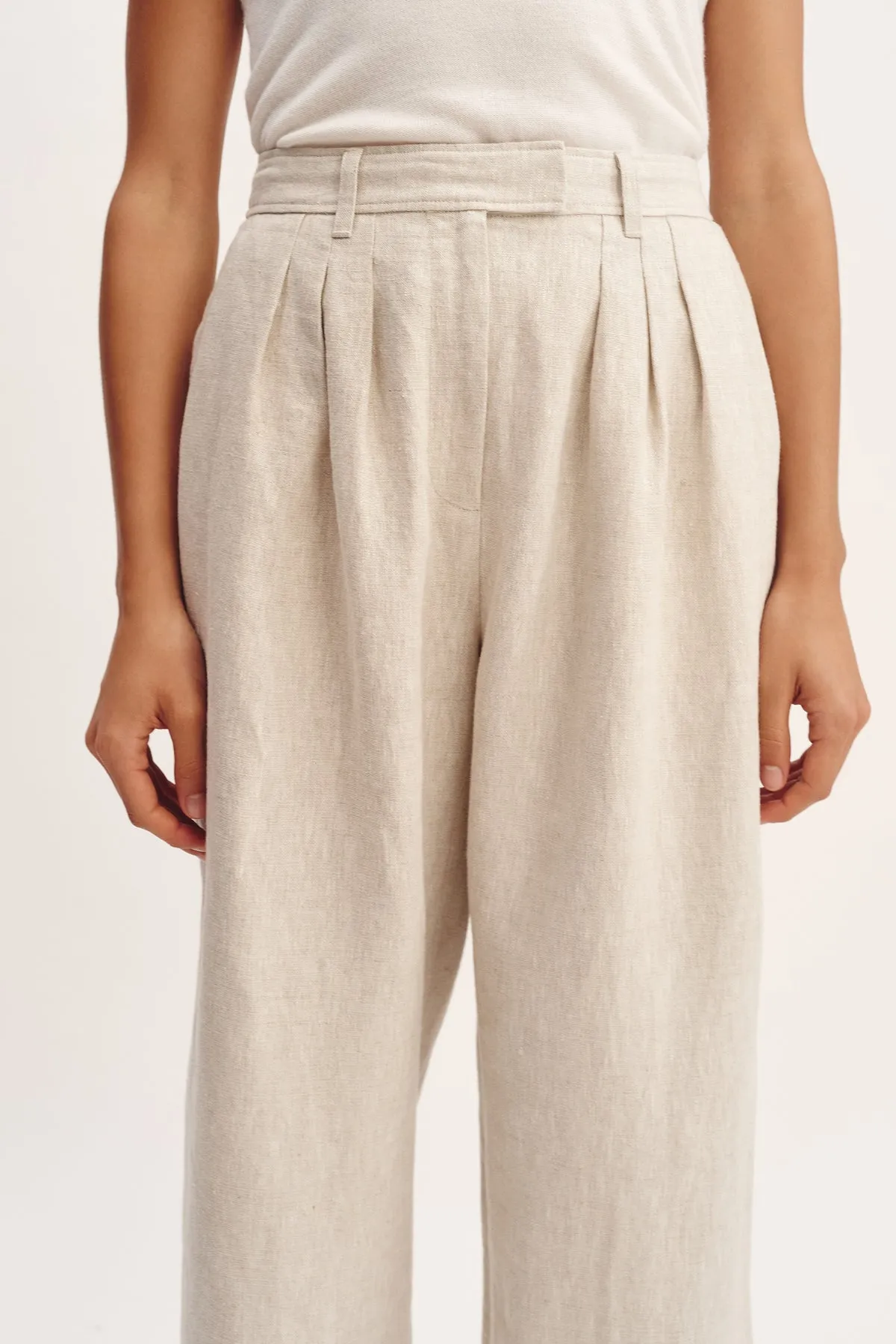 LOUIS TROUSER - NATURAL