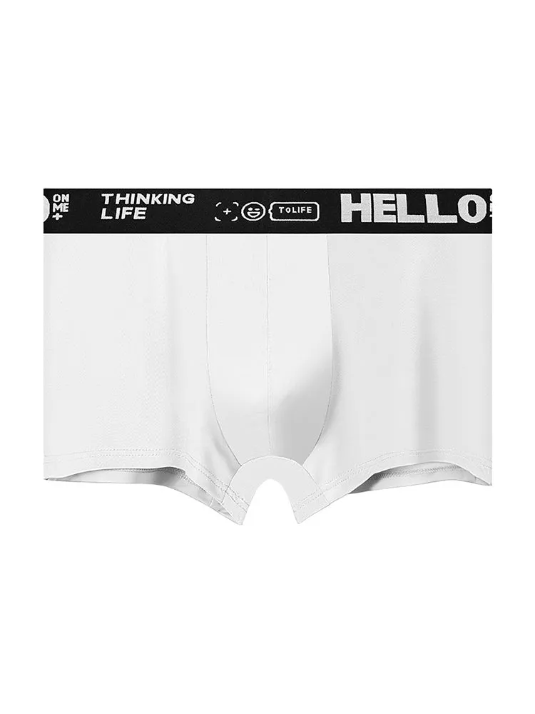 Mens Silky Thin Pouch Trunks