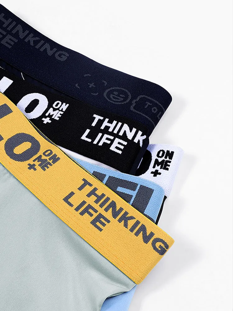Mens Silky Thin Pouch Trunks