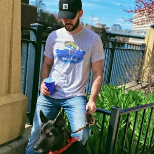 Natural Light Bass Fishing T-Shirt