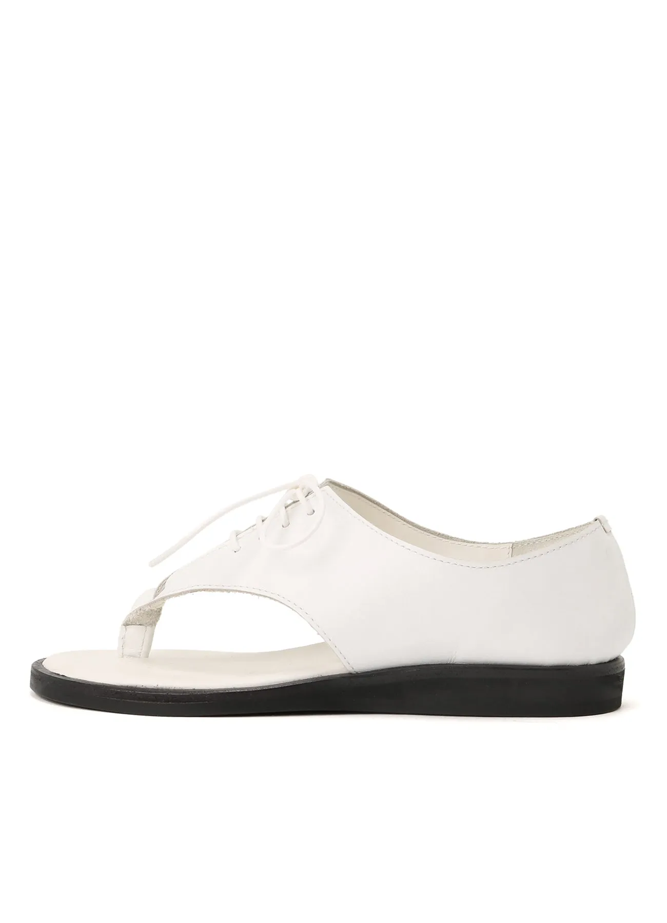 OIL SMOOTH LACE UP SANDAL