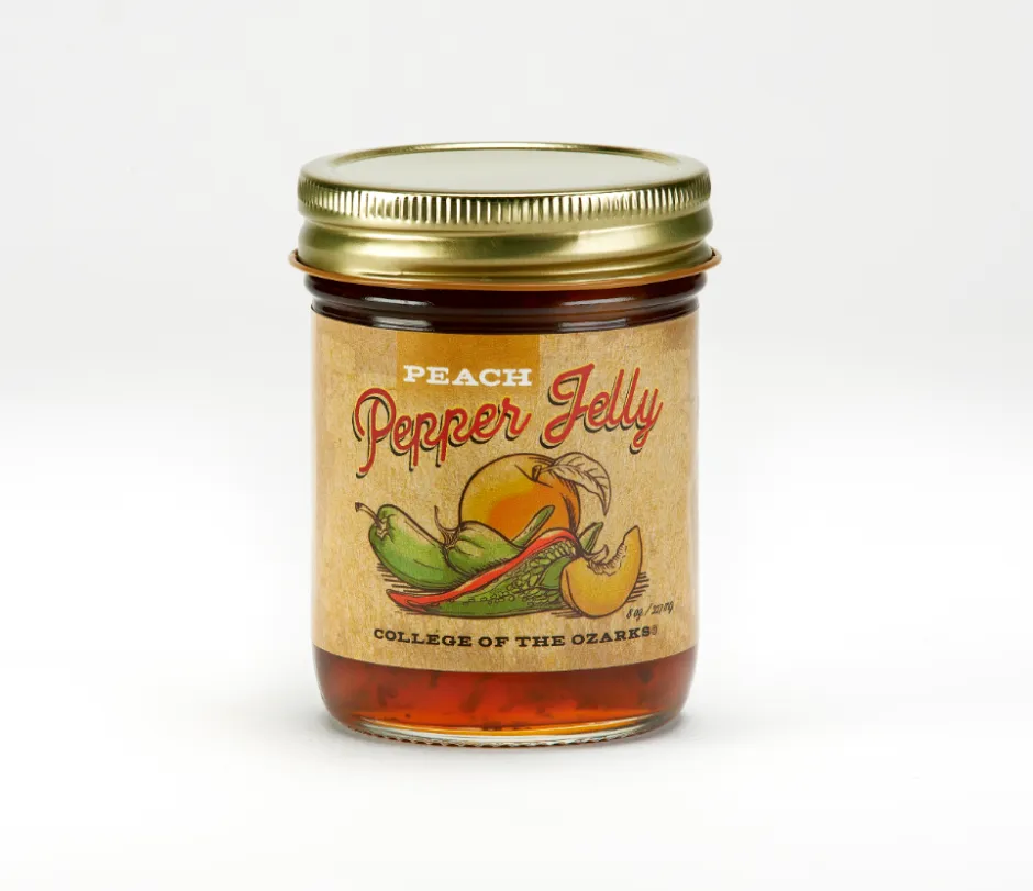Peach Pepper Jelly - 8oz