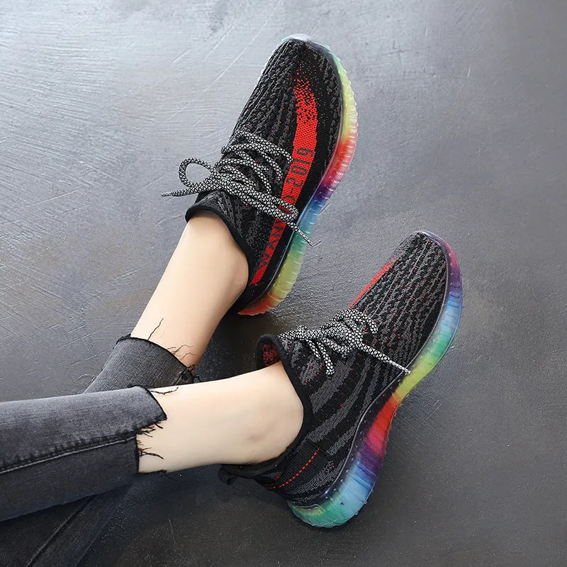 Rainbow Jelly Sneakers