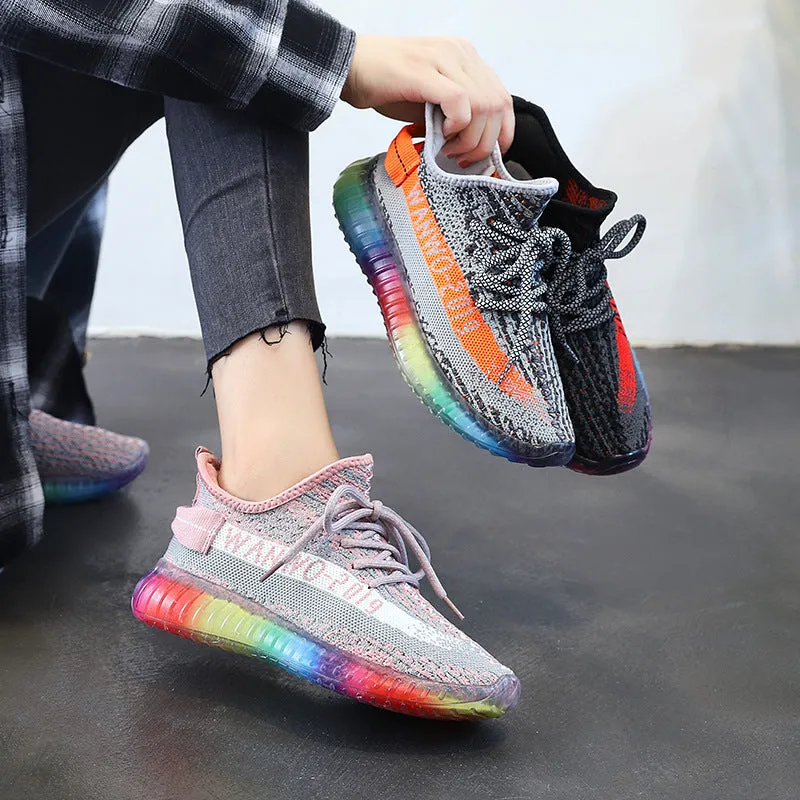 Rainbow Jelly Sneakers