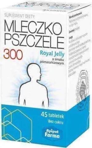 ROYAL JELLY Royal jelly lyophilized 300mg x 45 tablets