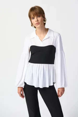 Silky Tunic with Bustier