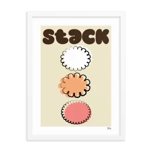 Stack 18x24: Chocolate