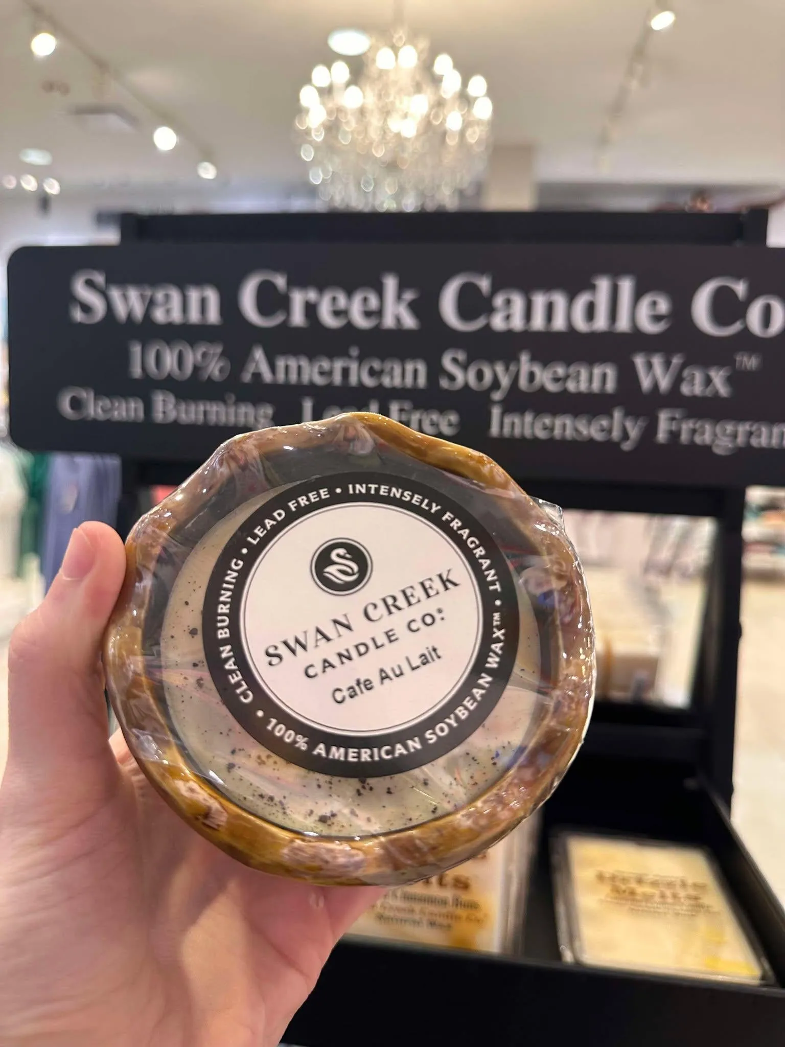 Swan Creek Cafe Au Lait 8oz Candle