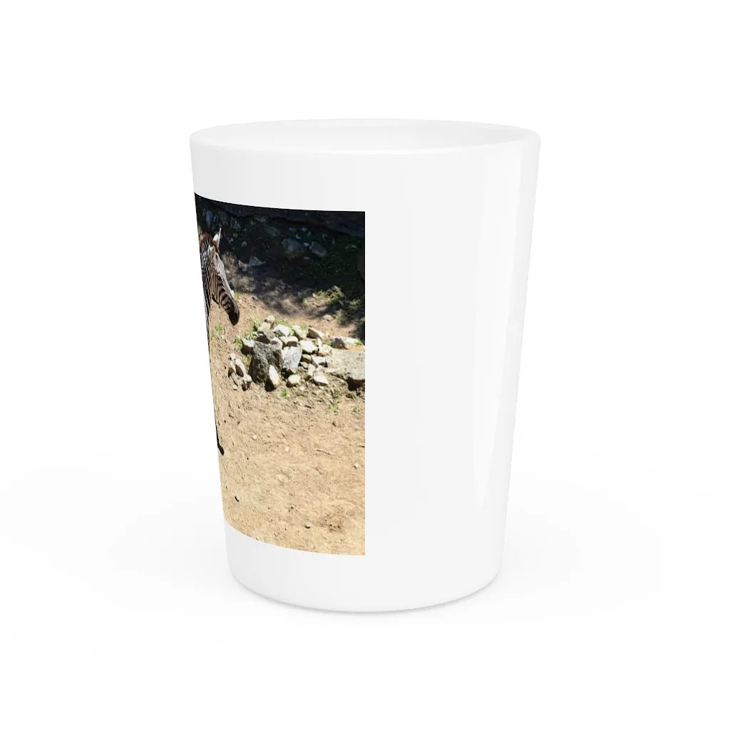 Zebra Shot Glass